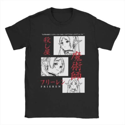 Sousou No Frieren Shirt Black Var