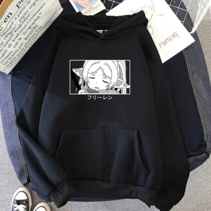 Frieren Anime Character Hoodie