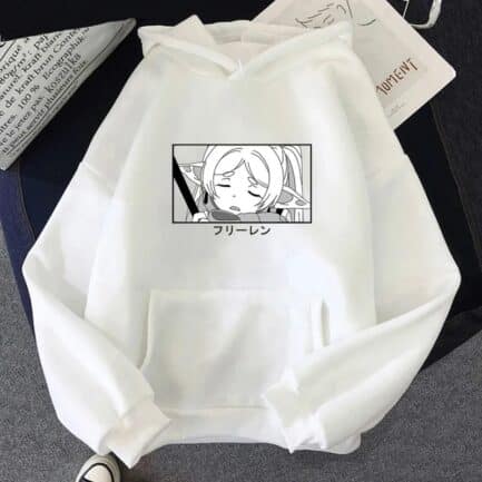 Frieren Anime Character Hoodie - Image 5