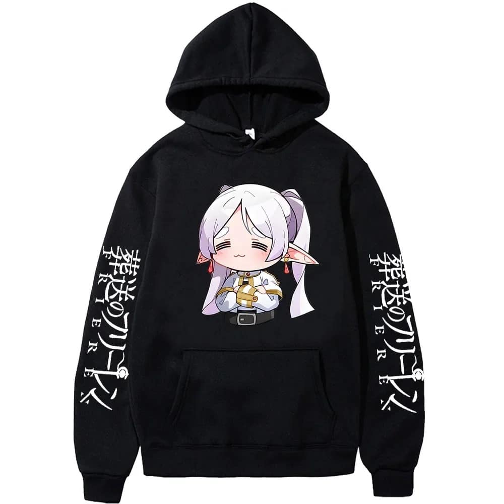 Frieren Chibi Art Hoodie