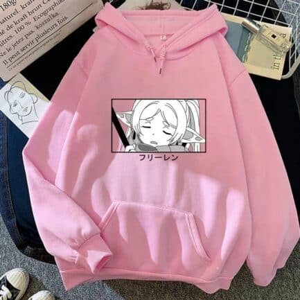 Frieren Anime Character Hoodie - Image 4
