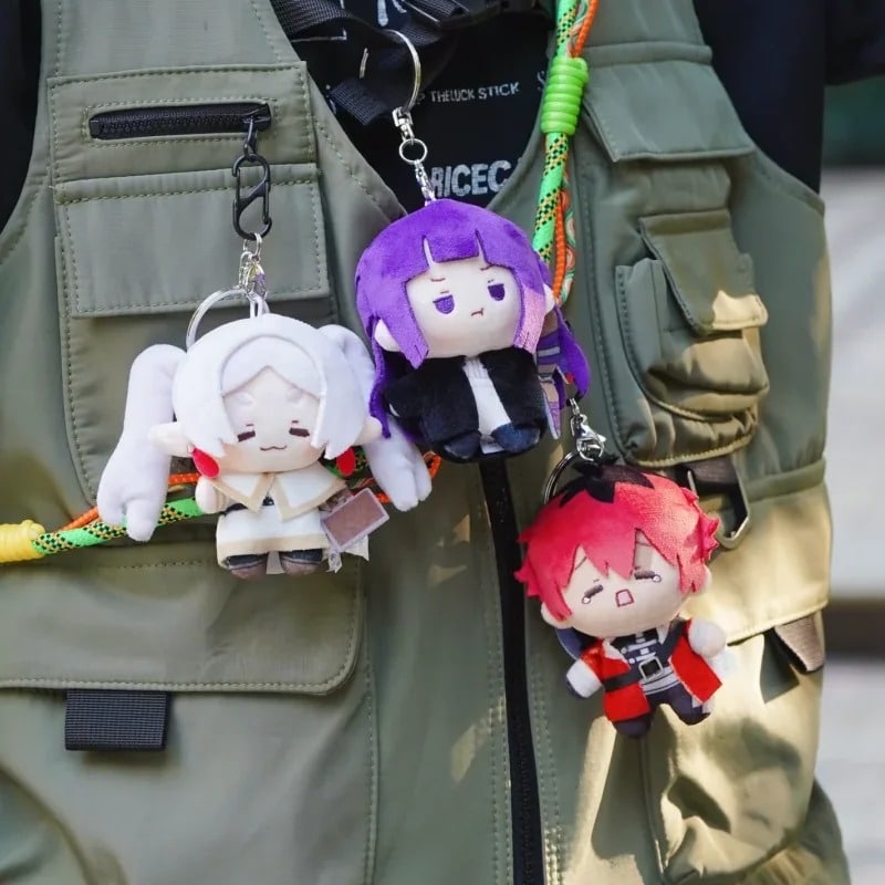 Frieren Cute Stark Plush Keychain | Frieren Merchandise