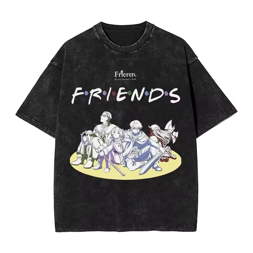 Frieren Past Friends Vintage Shirt