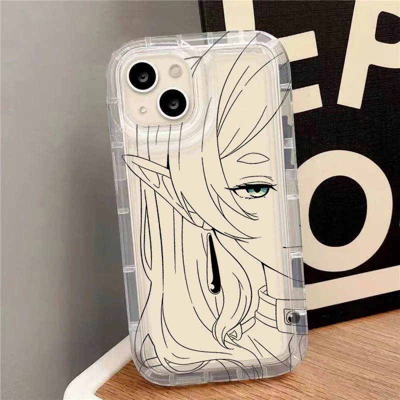 Frieren Manga Style iPhone Phone Case