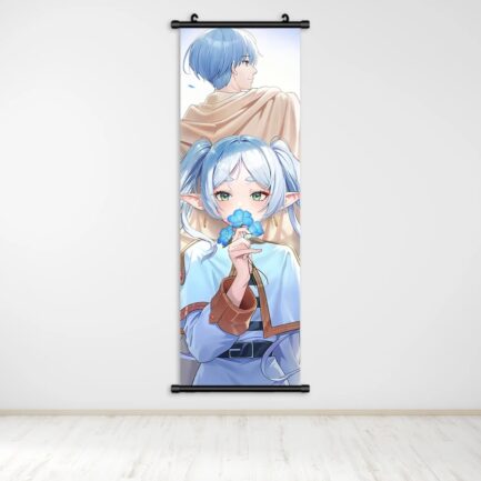 Frieren x Himmel Wall Scroll