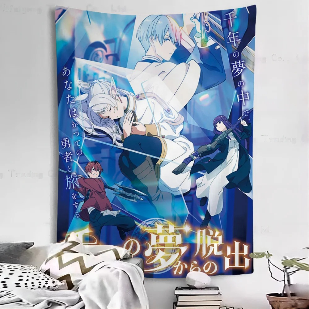 Sousou No Frieren Art Tapestry