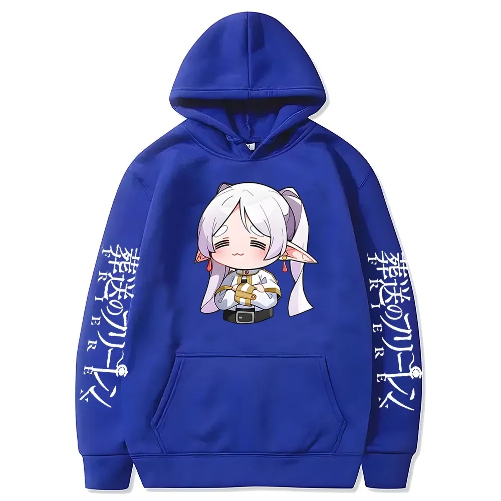 Frieren Chibi Anime Hoodie - Image 3