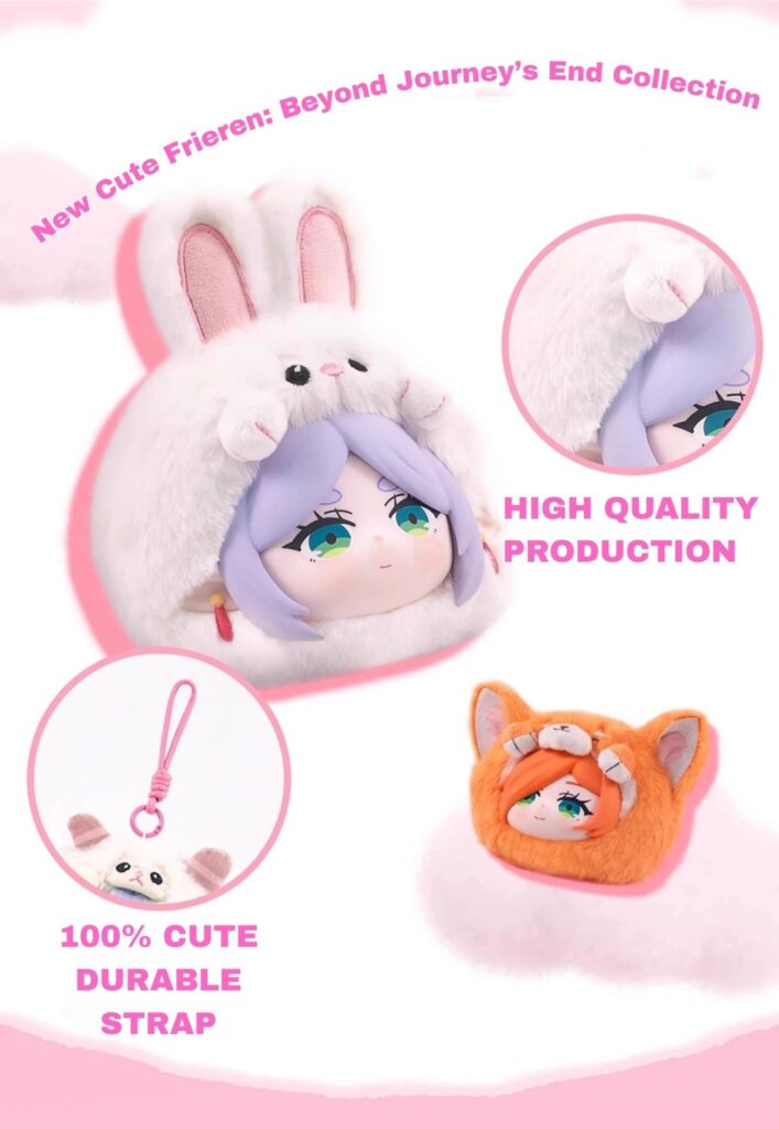 Original Frieren The Animal Party Fern Plush | Frieren Merchandise