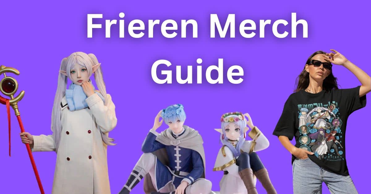 Frieren Merch Guide: Official Figures, Clothing, and Where to Buy in the United States