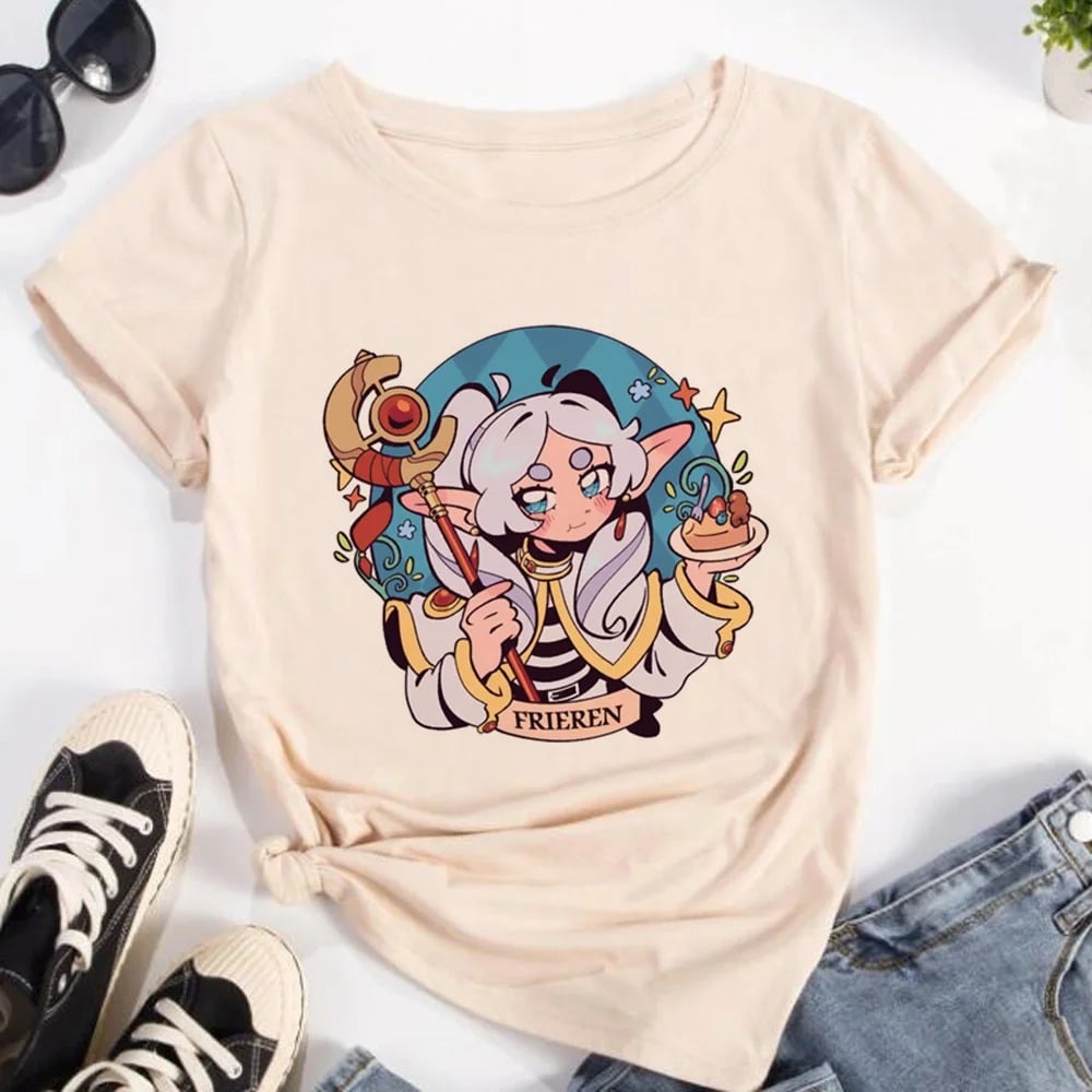Frieren Anime Chibi Shirt