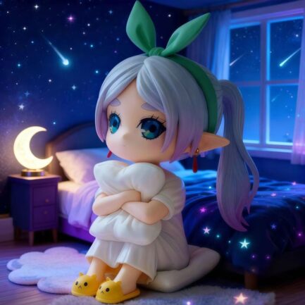 Frieren Chibi Bedtime Figure