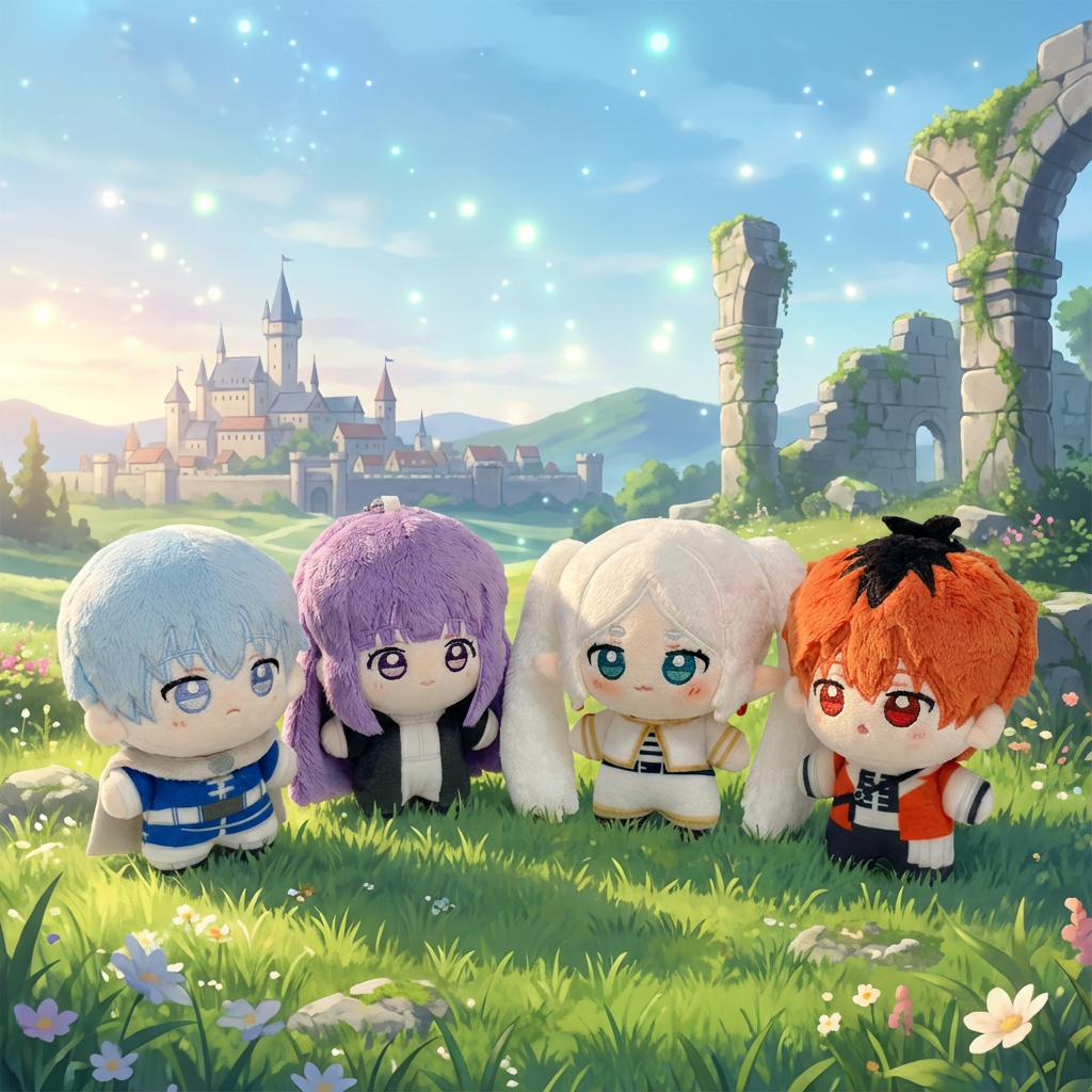 Frieren Chibi Plush Toy | Frieren Merchandise Store