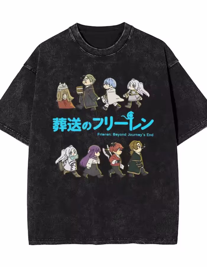 Frieren Past and Future Team Shirt