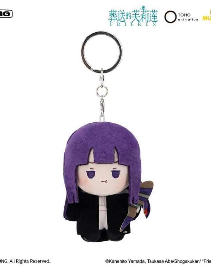 Frieren Cute Fern Plush Keychain