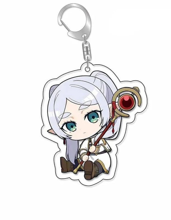 Frieren Staff Anime Keychain
