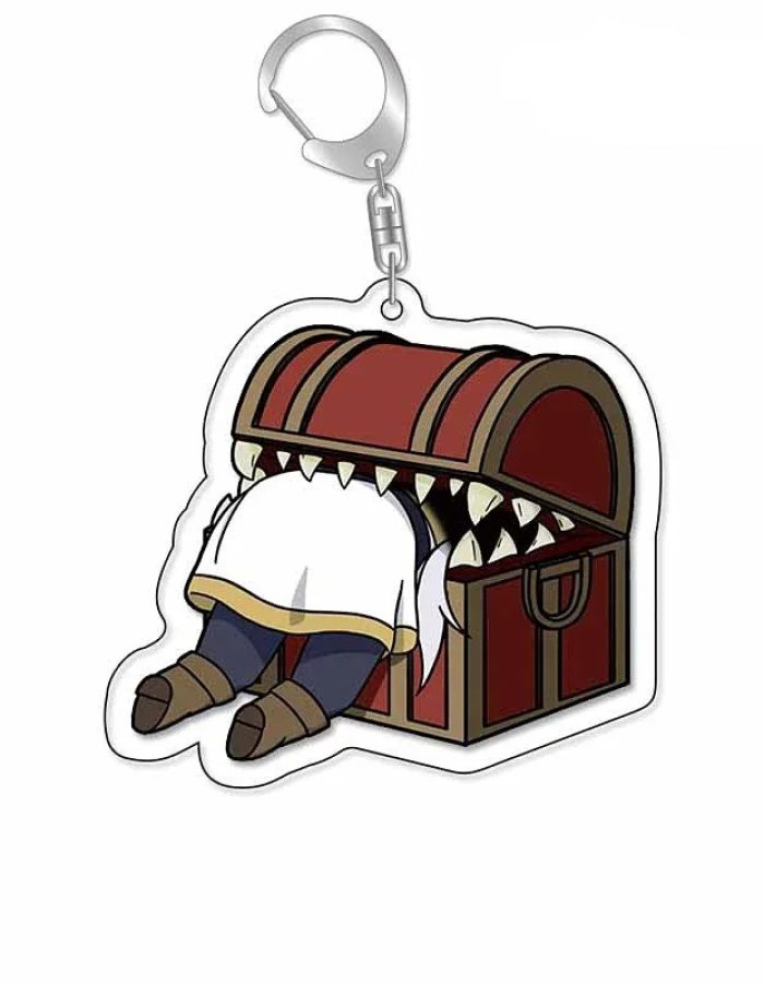 Frieren Mimic Funny Meme Anime Keychain