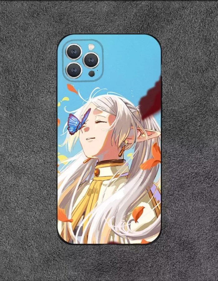 Frieren Colorful Anime iPhone Phone Case