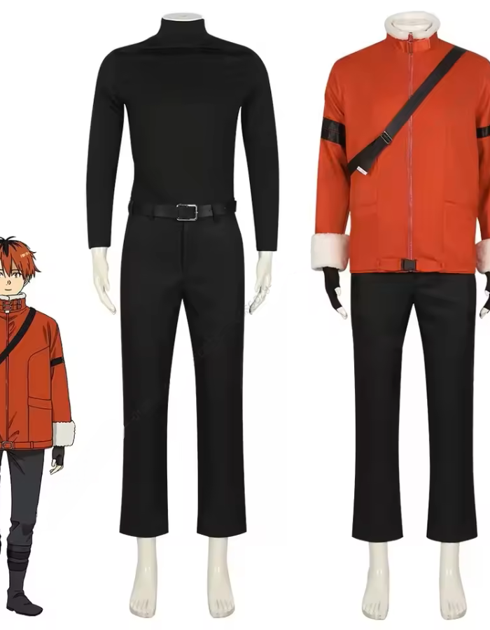 Frieren Stark Winter Cosplay