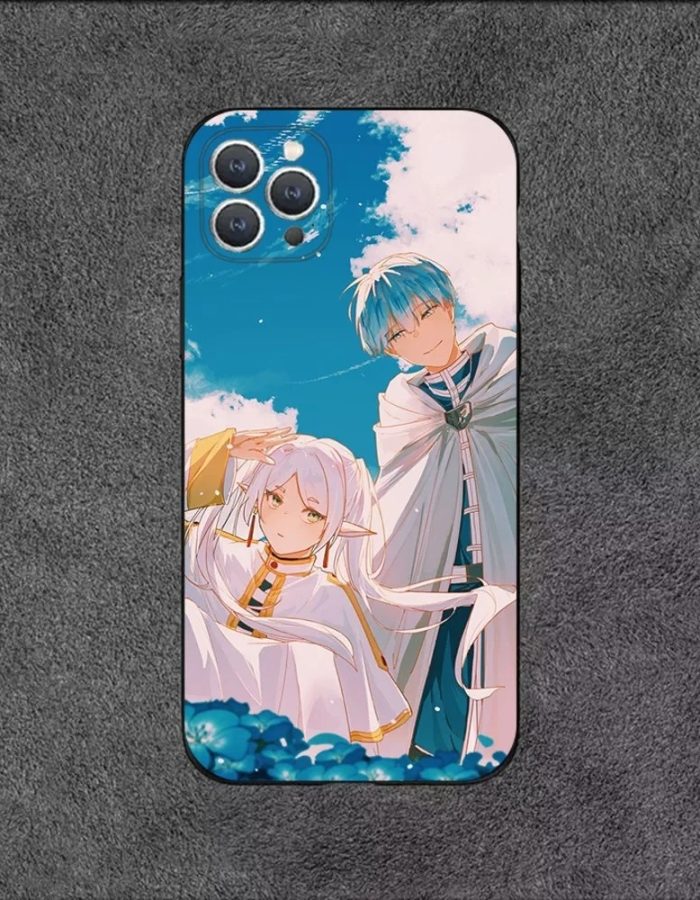 Frieren Love Anime iPhone Phone Case