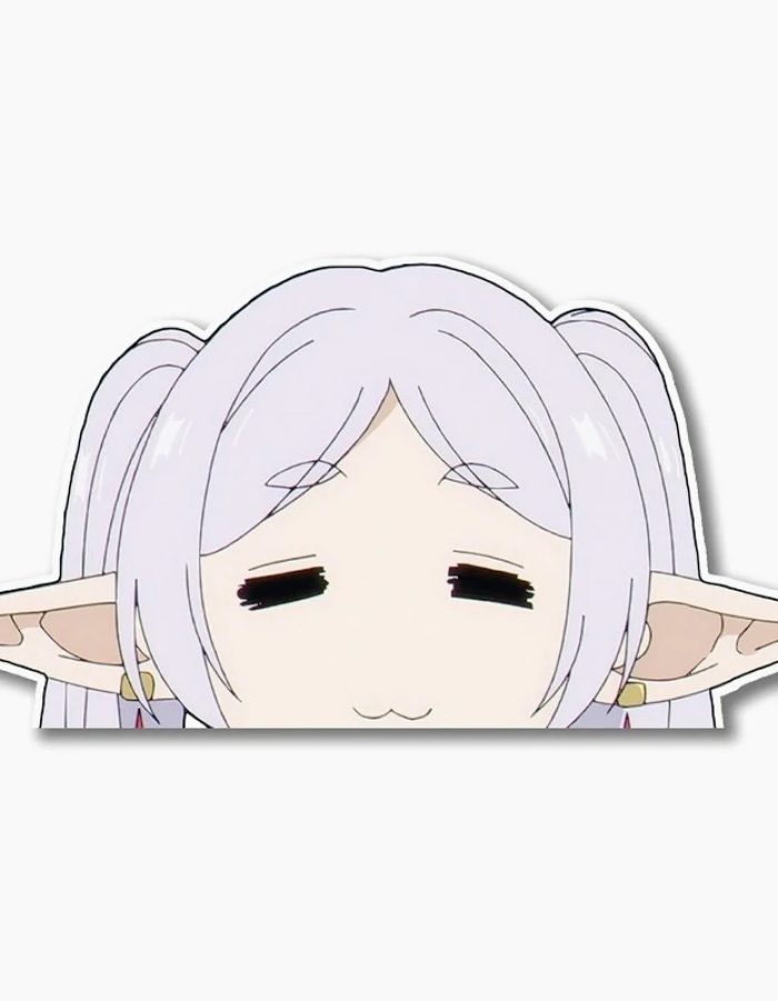 Frieren Neko Sticker