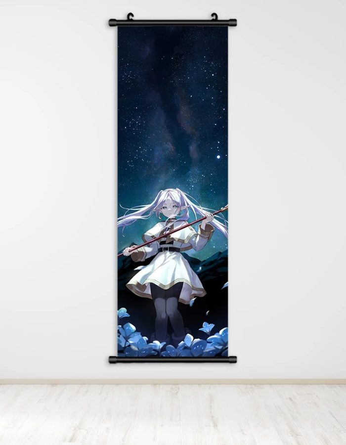 Frieren Starry Night Wall Scroll