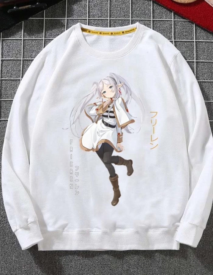Frieren Anime Cute Sweater