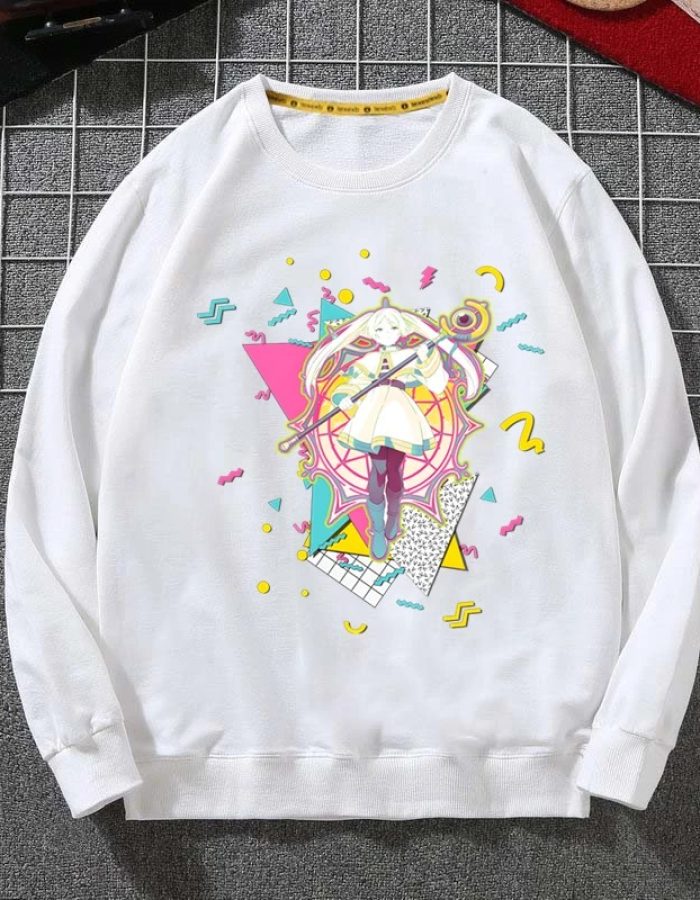 Frieren Colorful Anime Sweater