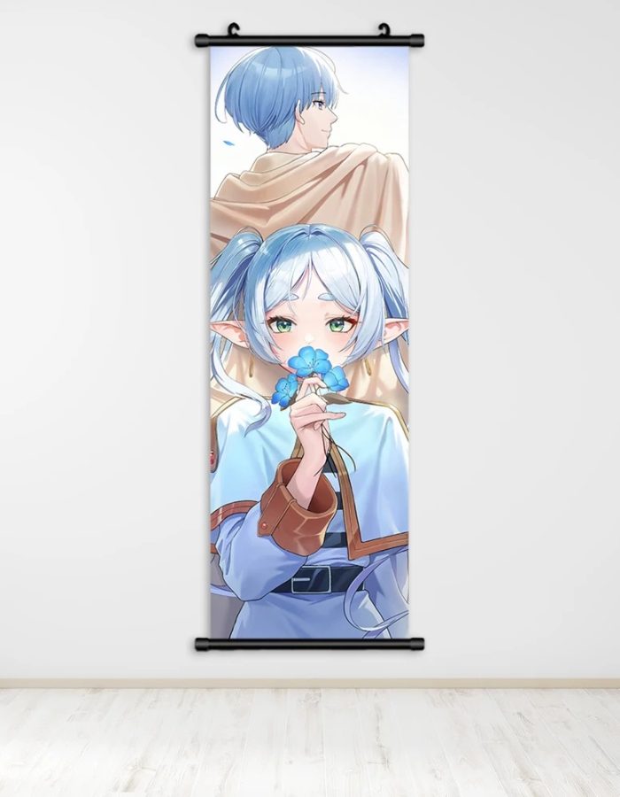 Frieren x Himmel Wall Scroll