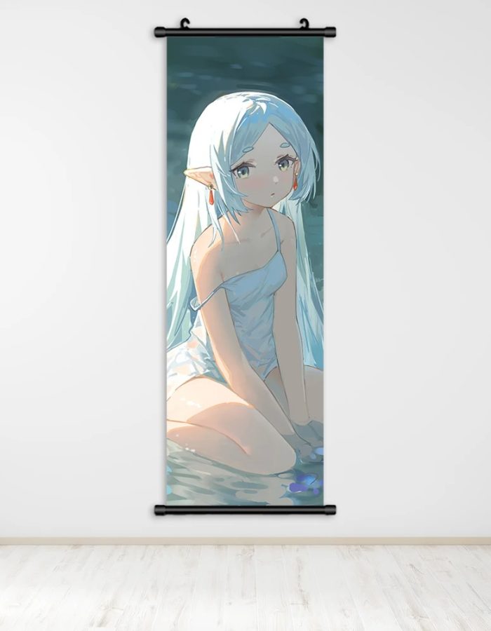 Young Frieren Wall Scroll