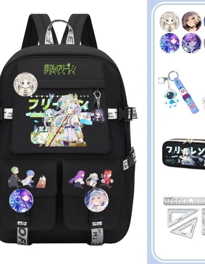 Frieren Anime School Backpack