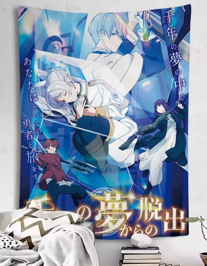 Sousou No Frieren Art Tapestry