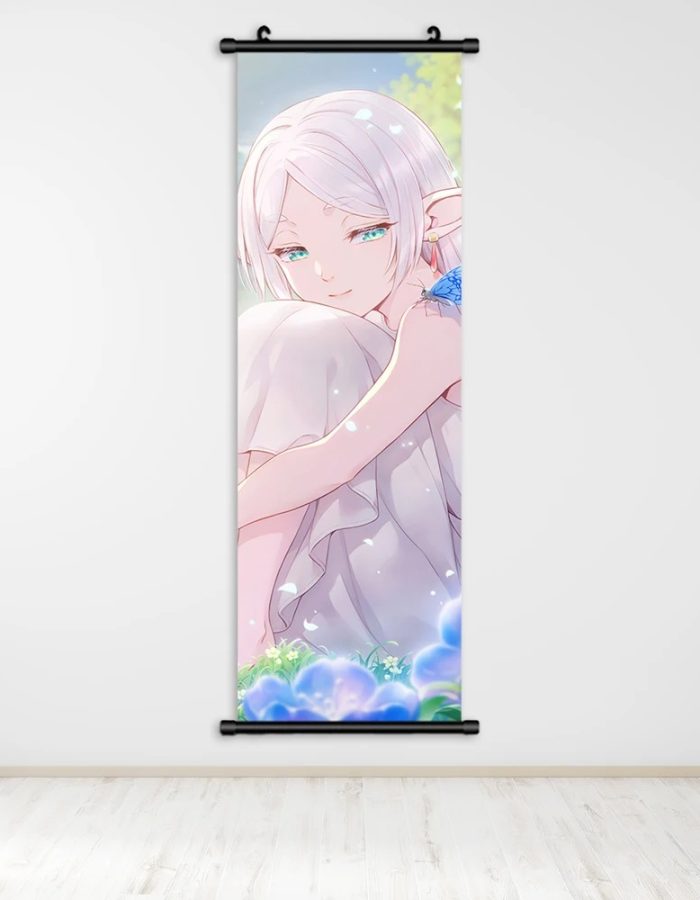 Cute Frieren Wall Scroll