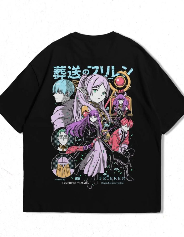 Frieren Beyond Journey’s End Characters T-Shirt