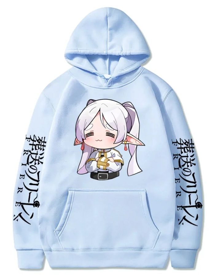 Frieren Chibi Anime Hoodie