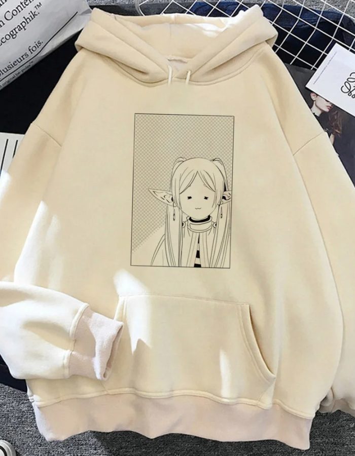 Funny Frieren Anime Hoodie