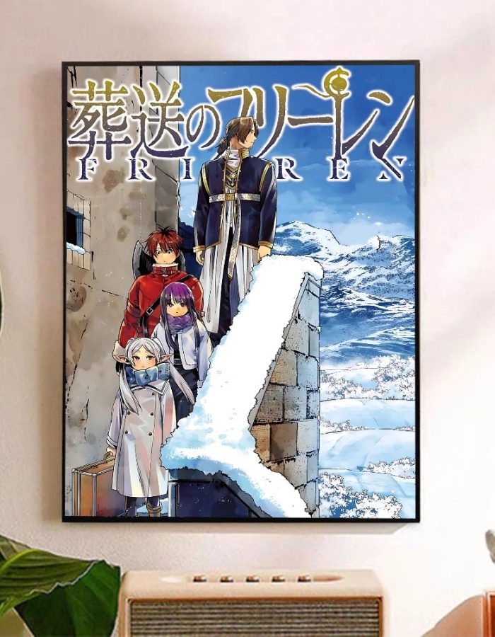 Sousou no Frieren Anime Poster Art