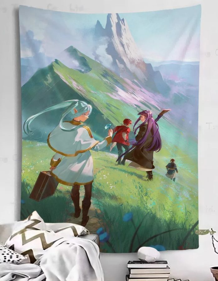 Frieren’s Party Tapestry